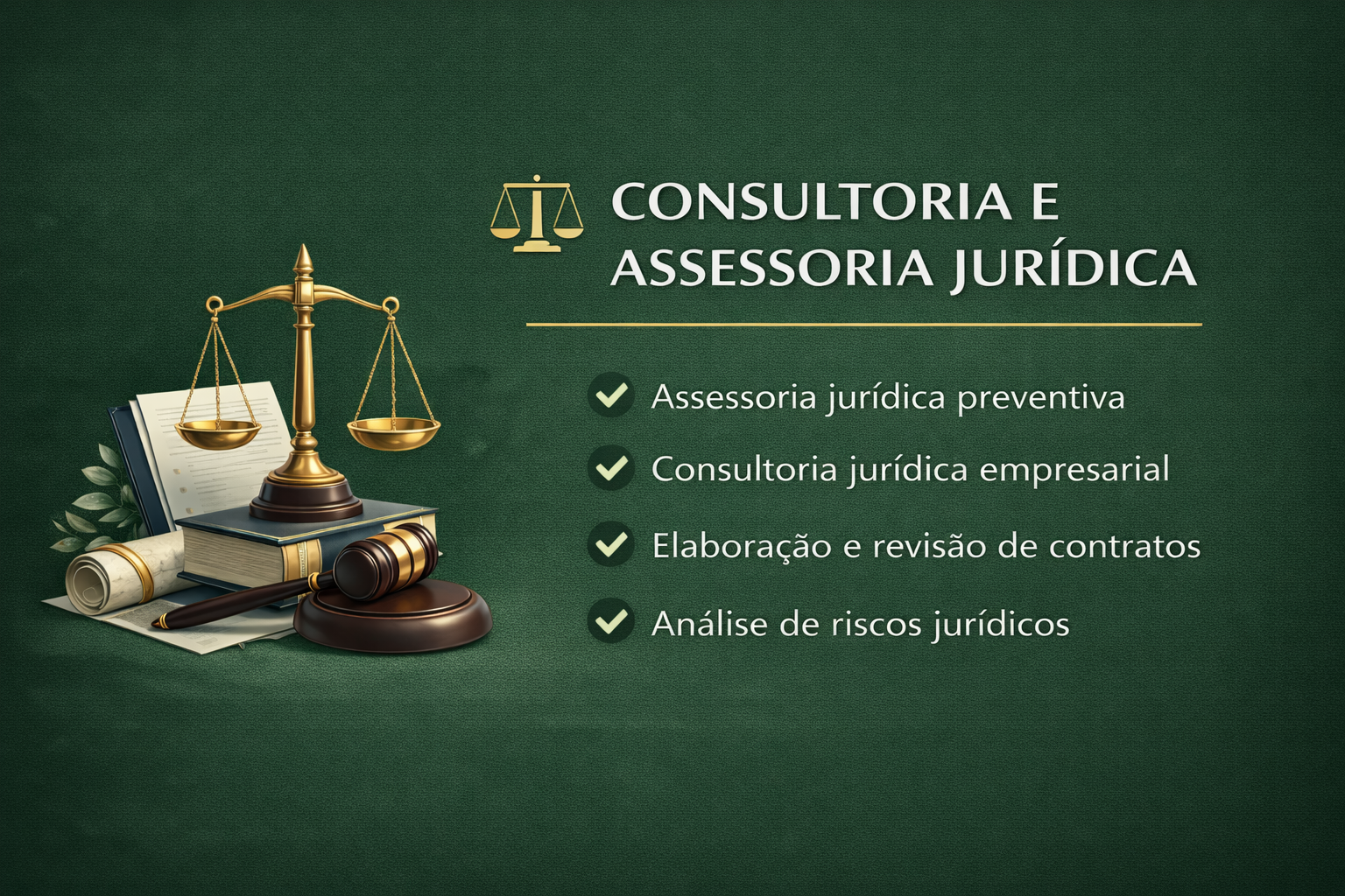 Consultoria e assessoria jurídica estratégica para empresas e pessoas em Cascavel PR